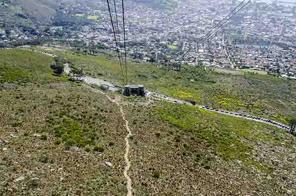 28 - Sudafrica - parque nacional Table Mountain - teleferico